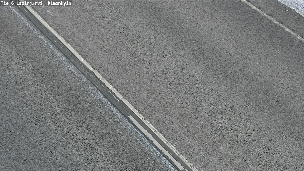 Weather Camera Image Road 6 Lapinjärvi, Kimonkylä, Lapinjärvi, Uusimaa