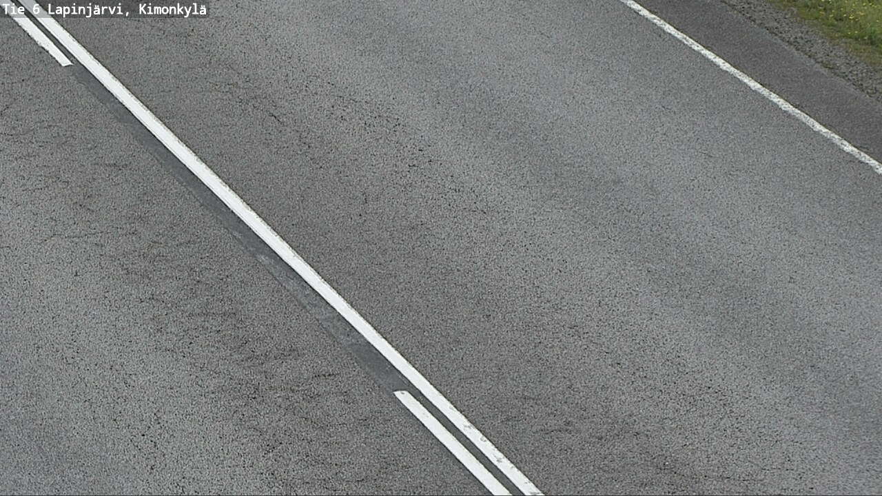 Weather Camera Image Road 6 Lapinjärvi, Kimonkylä, Lapinjärvi, Uusimaa