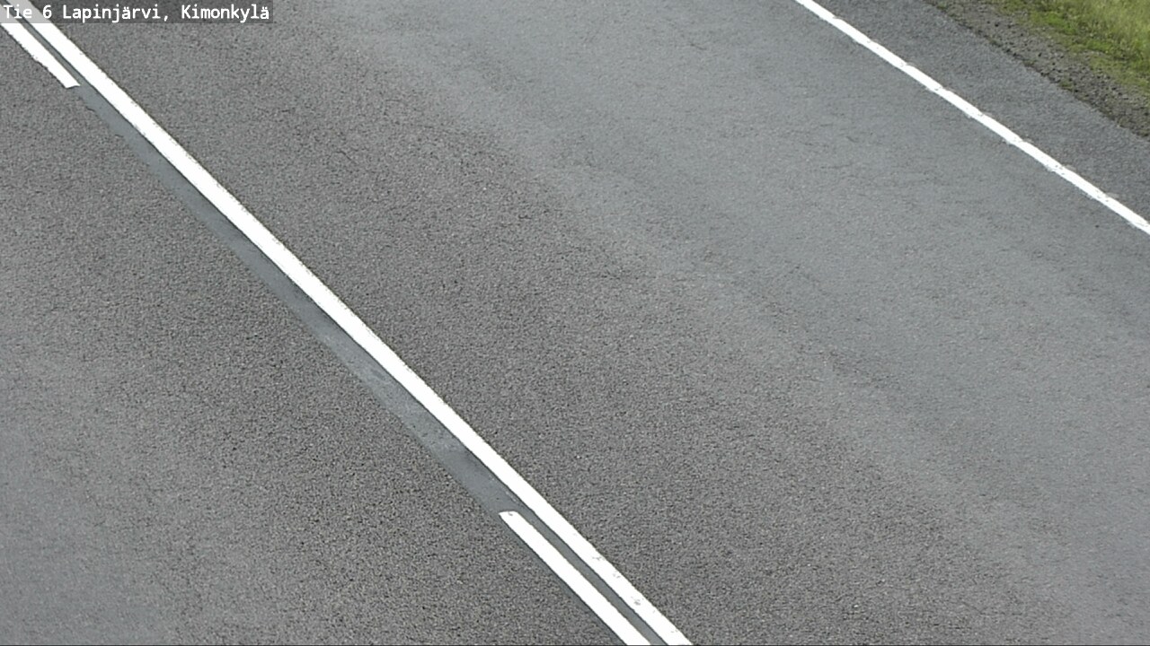 Weather Camera Image Road 6 Lapinjärvi, Kimonkylä, Lapinjärvi, Uusimaa