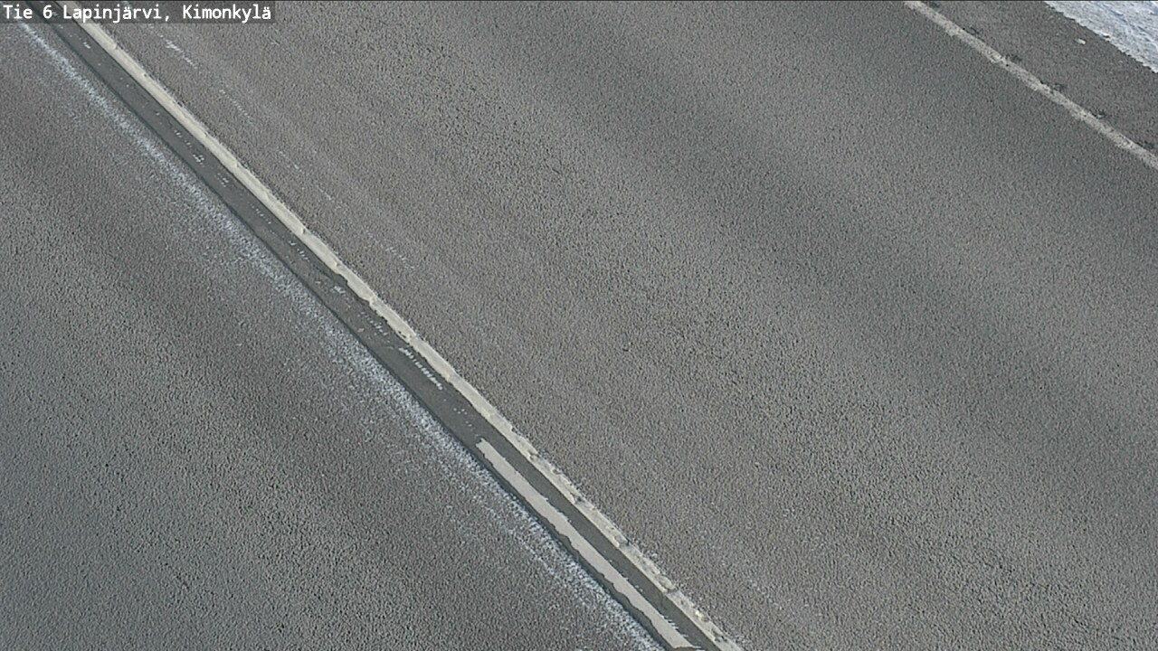 Weather Camera Image Road 6 Lapinjärvi, Kimonkylä, Lapinjärvi, Uusimaa