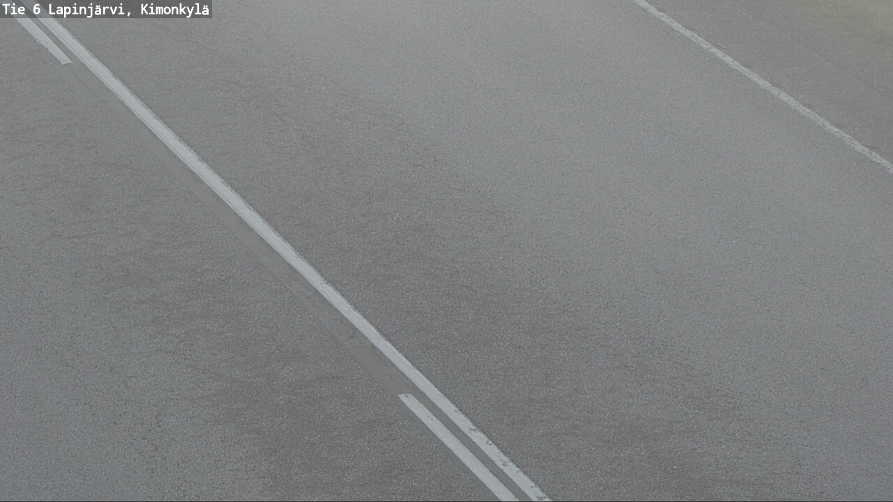 Weather Camera Image Väg 6 Lapinjärvi, Kimoböle, Lapinjärvi, Uusimaa