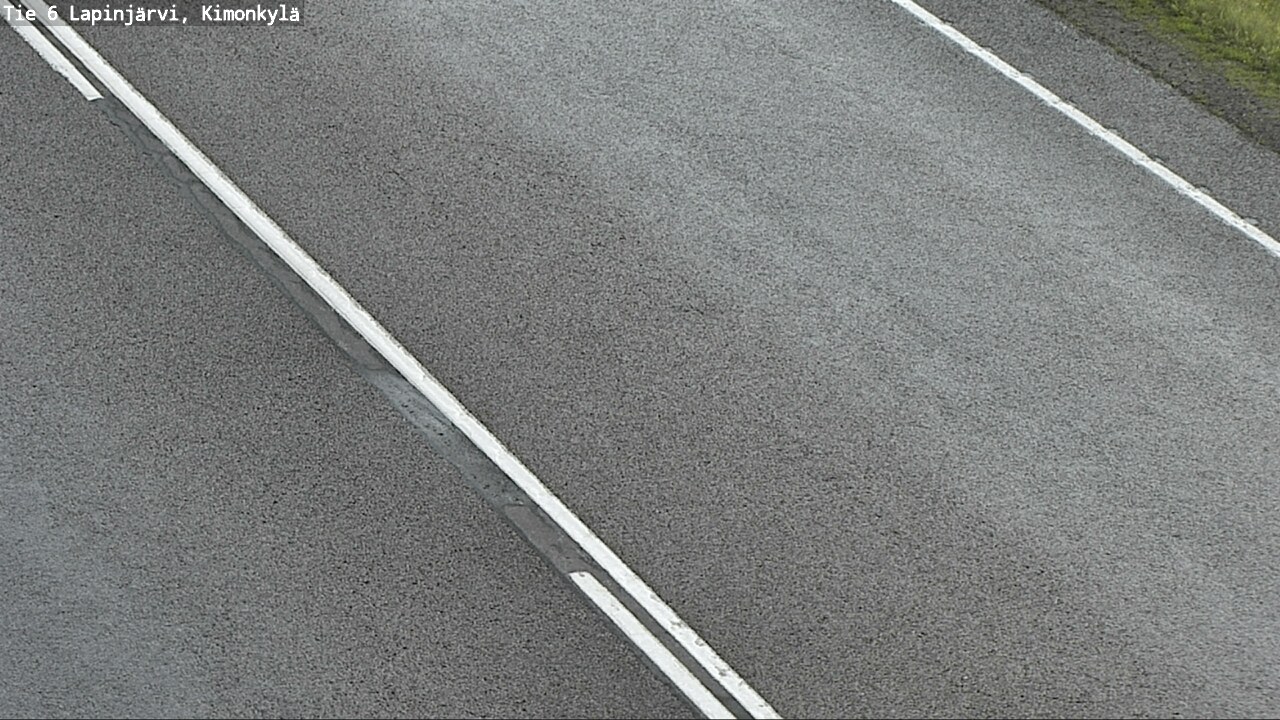 Weather Camera Image Road 6 Lapinjärvi, Kimonkylä, Lapinjärvi, Uusimaa