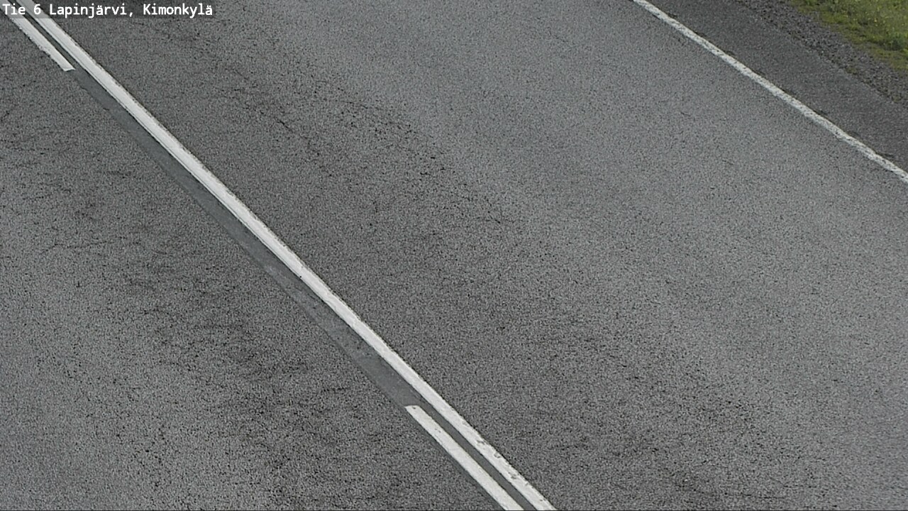 Weather Camera Image Road 6 Lapinjärvi, Kimonkylä, Lapinjärvi, Uusimaa