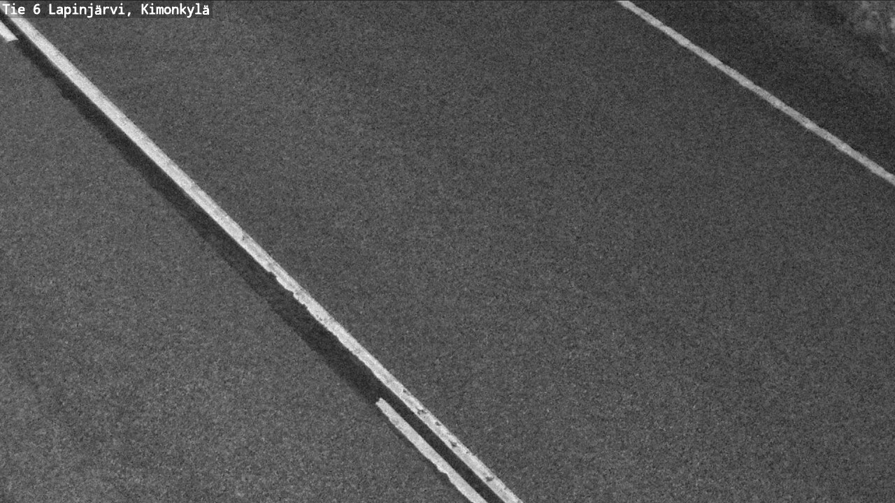Weather Camera Image Road 6 Lapinjärvi, Kimonkylä, Lapinjärvi, Uusimaa