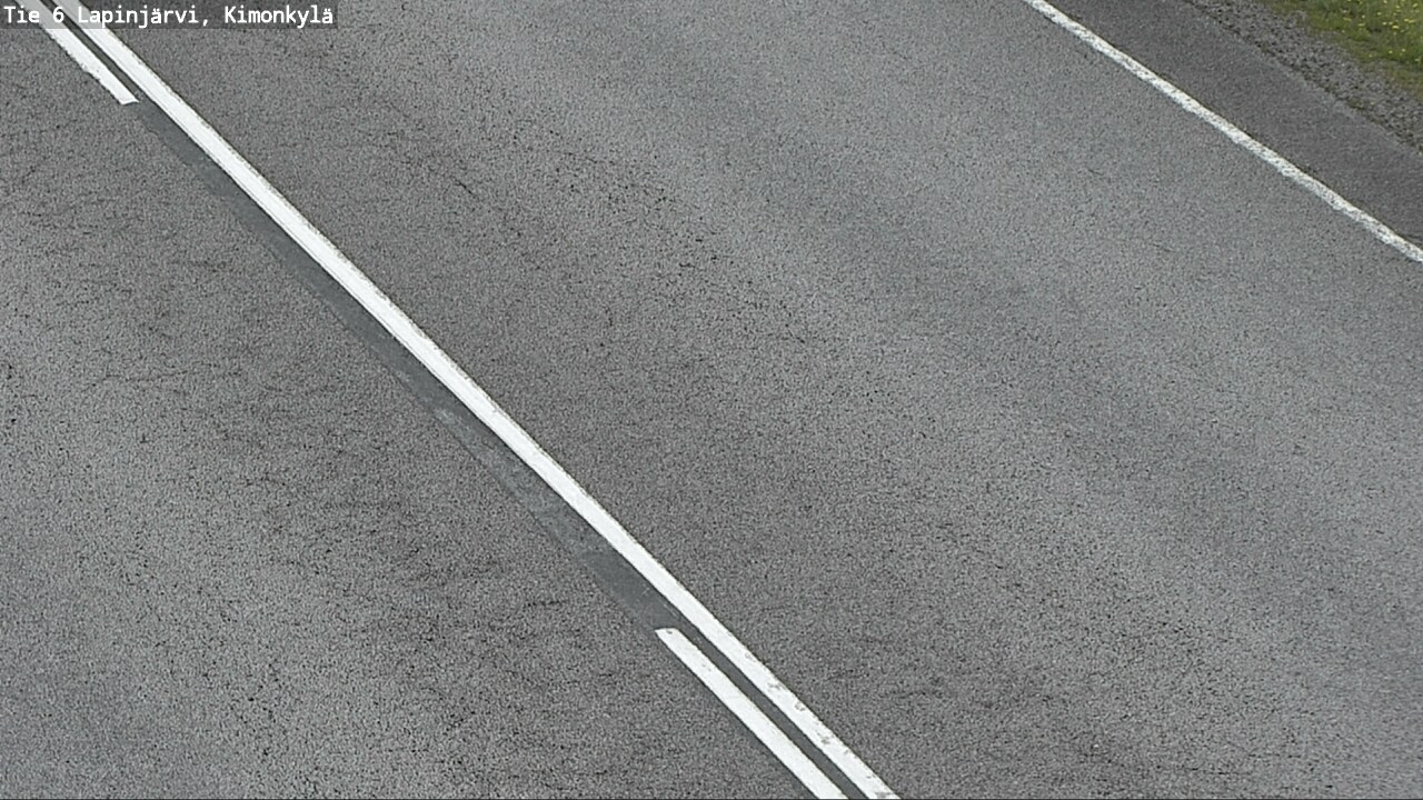 Weather Camera Image Road 6 Lapinjärvi, Kimonkylä, Lapinjärvi, Uusimaa