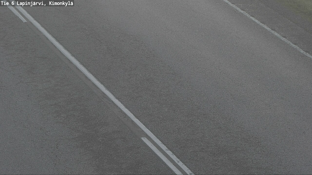 Weather Camera Image Väg 6 Lapinjärvi, Kimoböle, Lapinjärvi, Uusimaa
