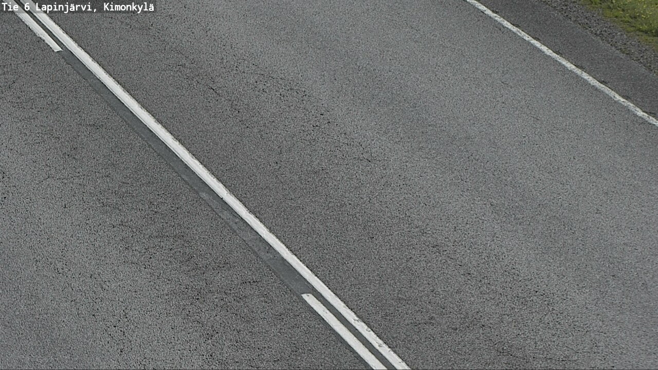 Weather Camera Image Road 6 Lapinjärvi, Kimonkylä, Lapinjärvi, Uusimaa
