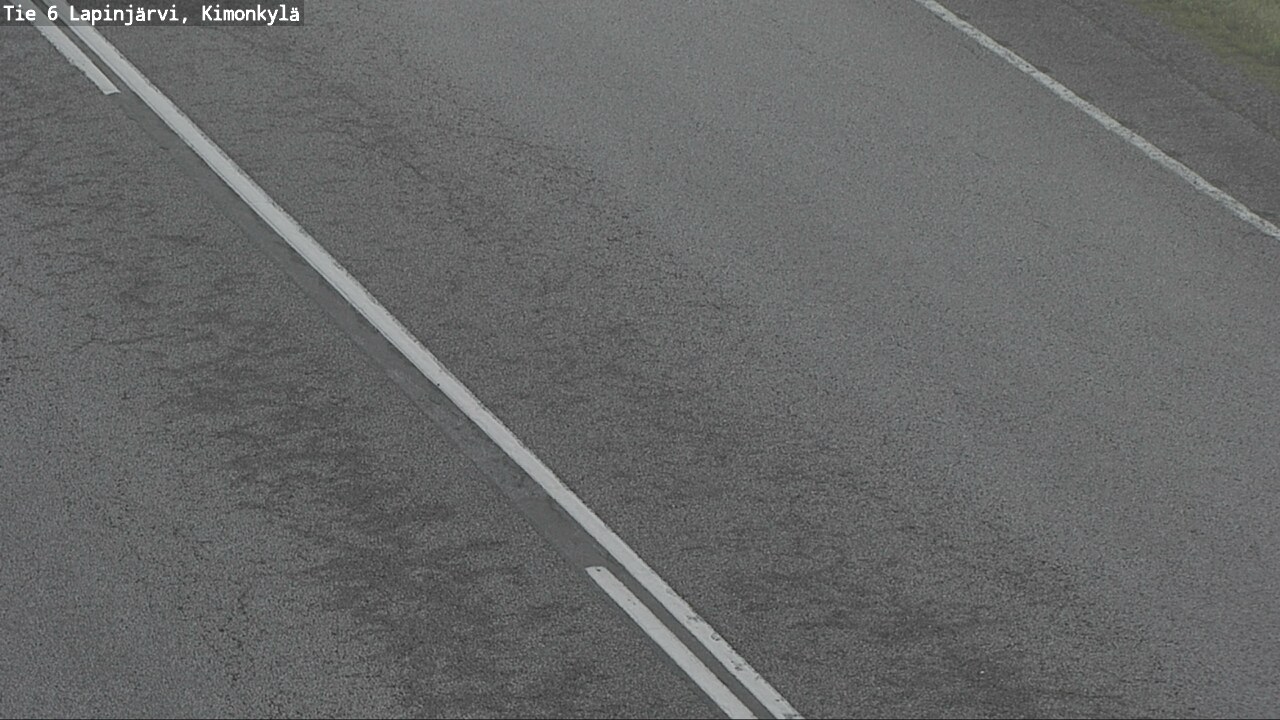 Weather Camera Image Väg 6 Lapinjärvi, Kimoböle, Lapinjärvi, Uusimaa