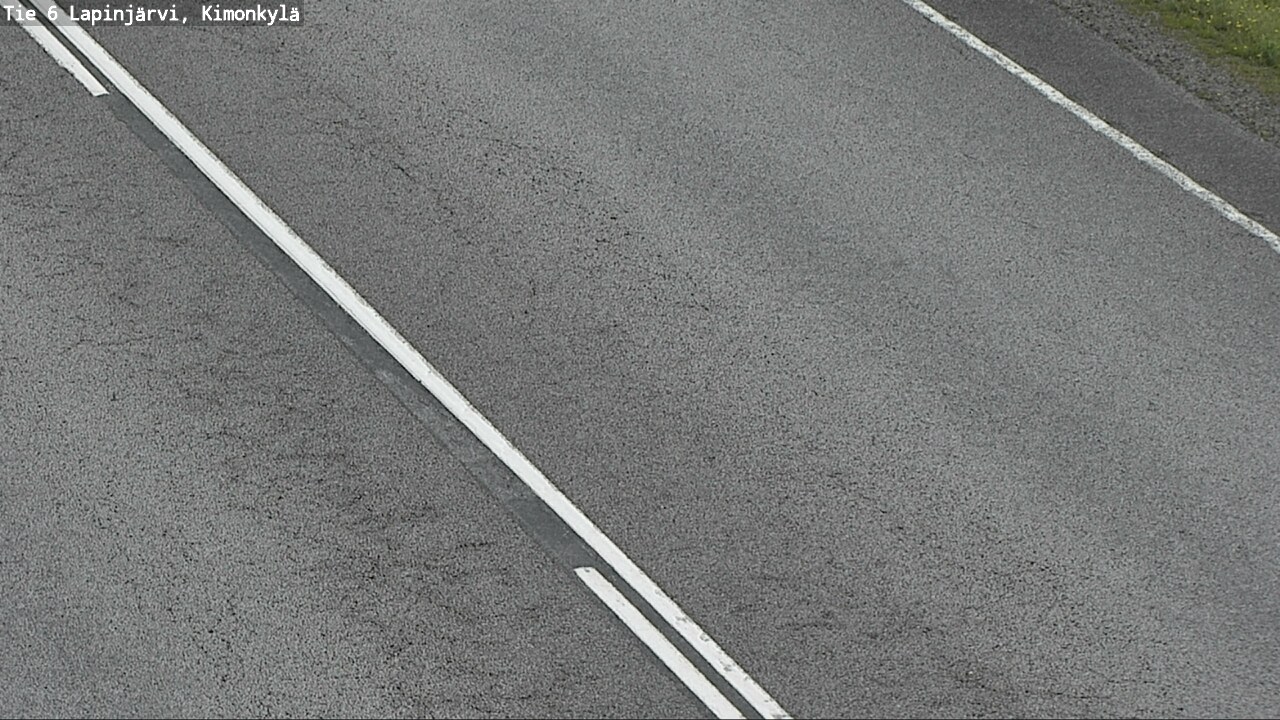 Weather Camera Image Road 6 Lapinjärvi, Kimonkylä, Lapinjärvi, Uusimaa