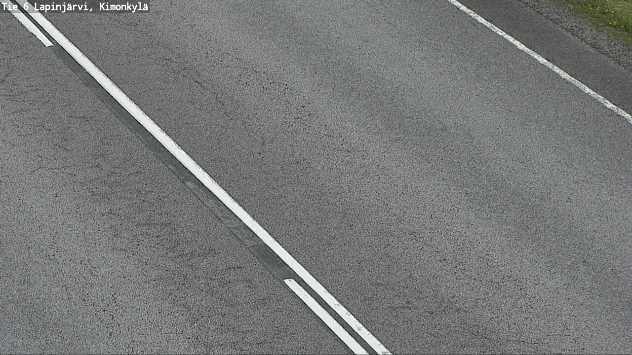 Weather Camera Image Road 6 Lapinjärvi, Kimonkylä, Lapinjärvi, Uusimaa