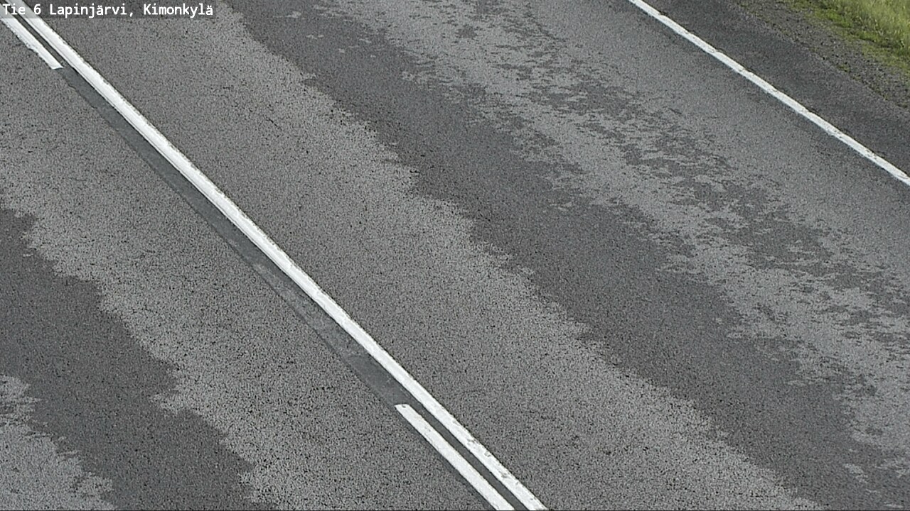 Weather Camera Image Road 6 Lapinjärvi, Kimonkylä, Lapinjärvi, Uusimaa