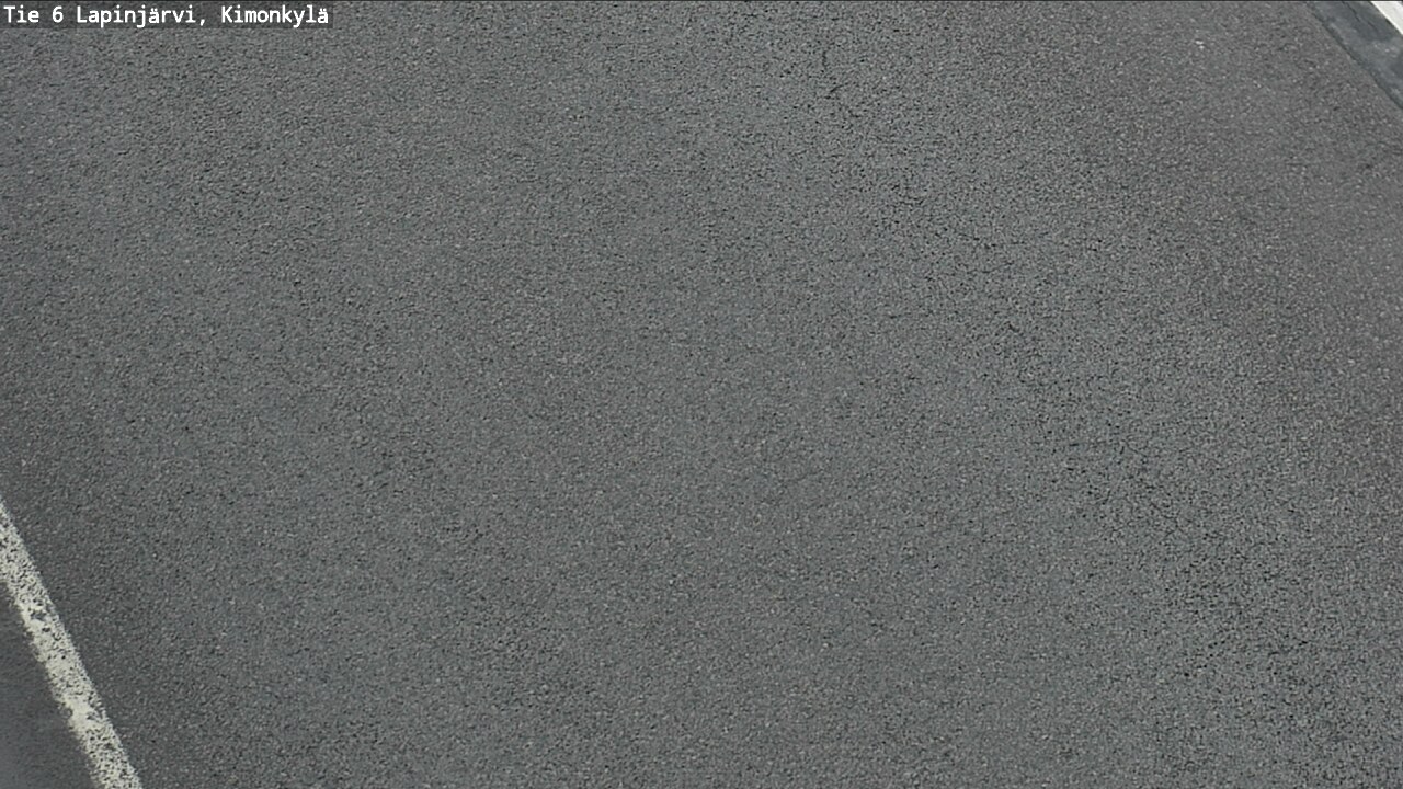Weather Camera Image Road 6 Lapinjärvi, Kimonkylä, Lapinjärvi, Uusimaa
