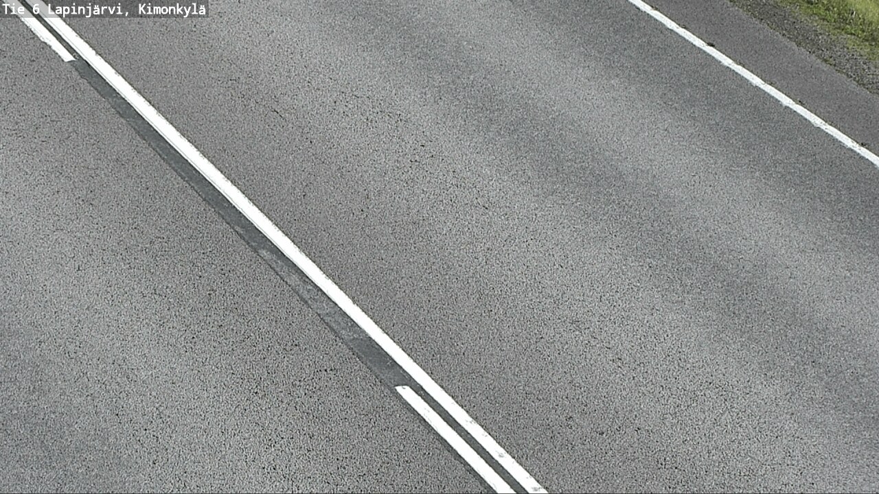 Weather Camera Image Road 6 Lapinjärvi, Kimonkylä, Lapinjärvi, Uusimaa