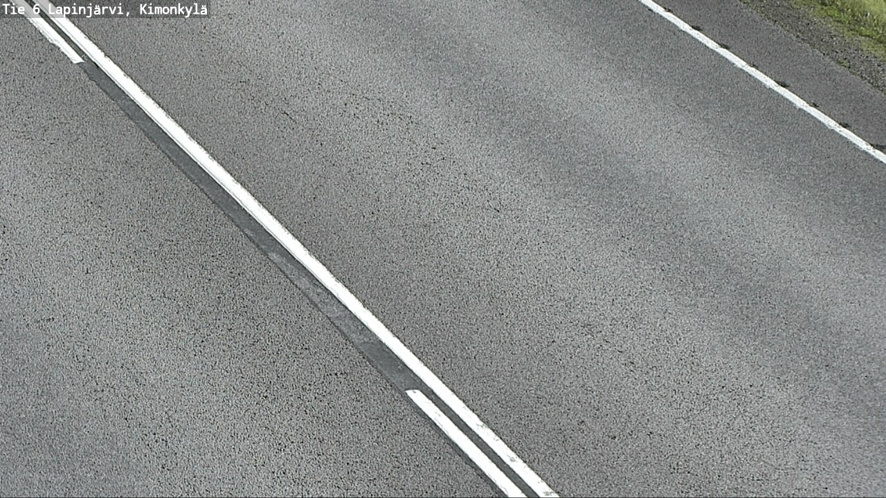 Weather Camera Image Road 6 Lapinjärvi, Kimonkylä, Lapinjärvi, Uusimaa