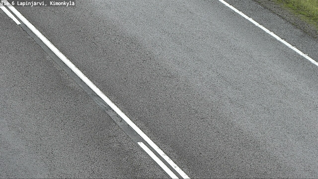 Weather Camera Image Road 6 Lapinjärvi, Kimonkylä, Lapinjärvi, Uusimaa