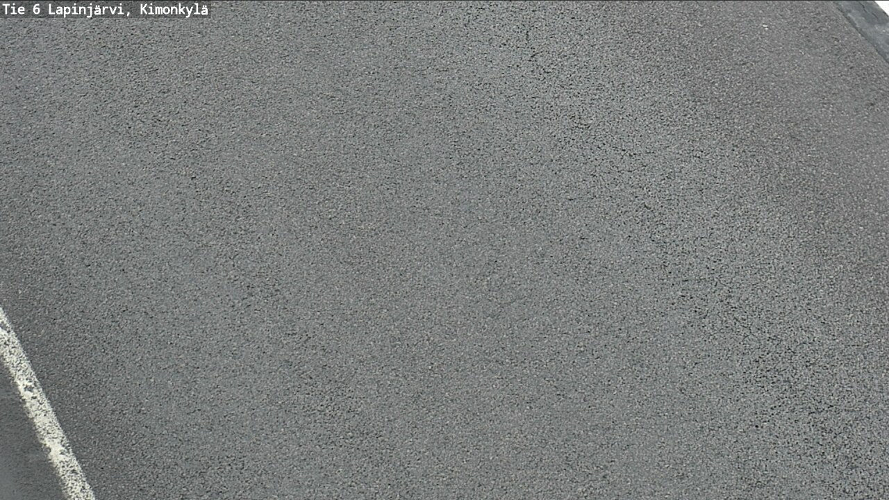 Weather Camera Image Road 6 Lapinjärvi, Kimonkylä, Lapinjärvi, Uusimaa