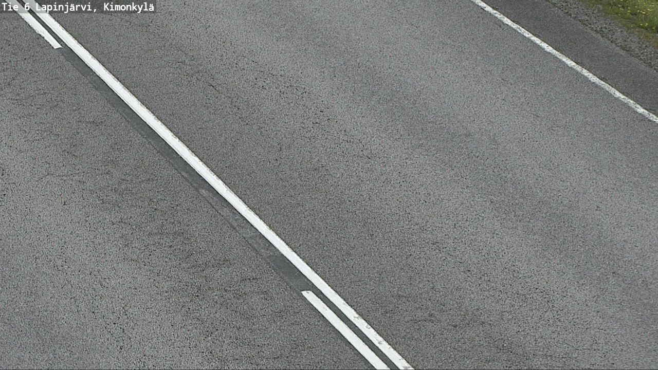 Weather Camera Image Road 6 Lapinjärvi, Kimonkylä, Lapinjärvi, Uusimaa