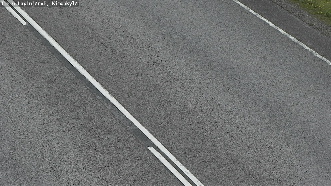 Weather Camera Image Road 6 Lapinjärvi, Kimonkylä, Lapinjärvi, Uusimaa