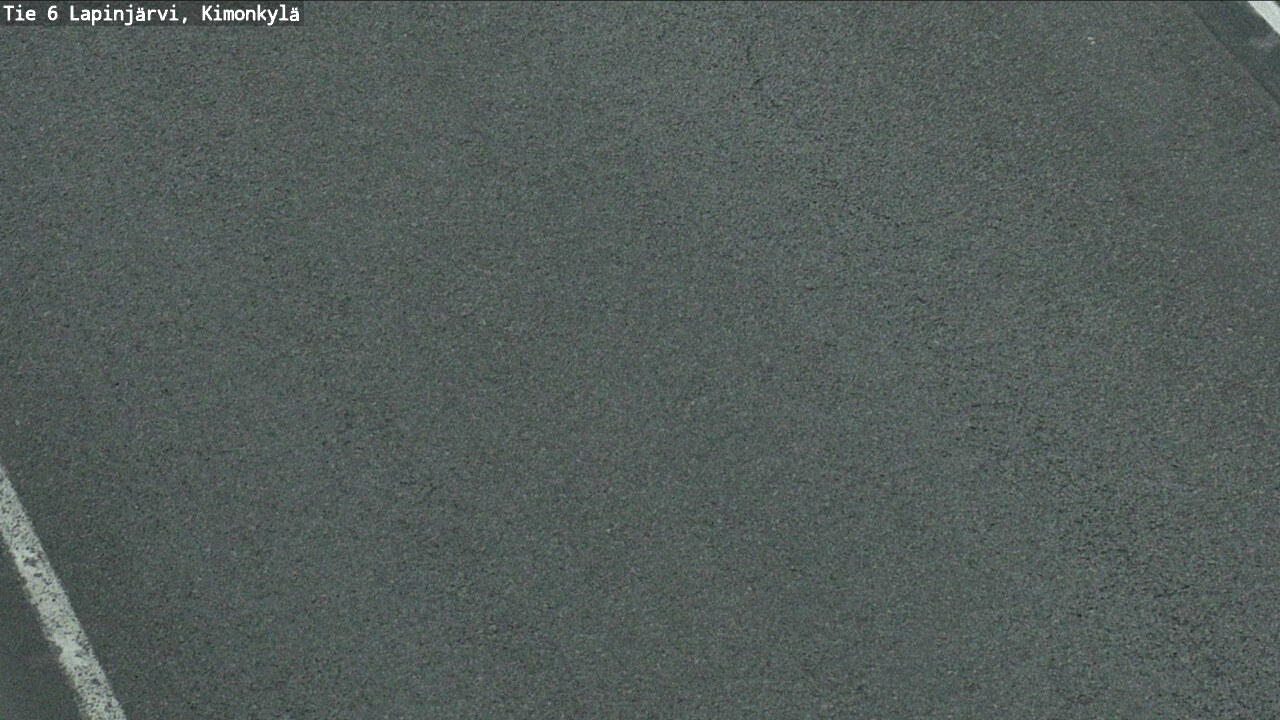 Weather Camera Image Road 6 Lapinjärvi, Kimonkylä, Lapinjärvi, Uusimaa