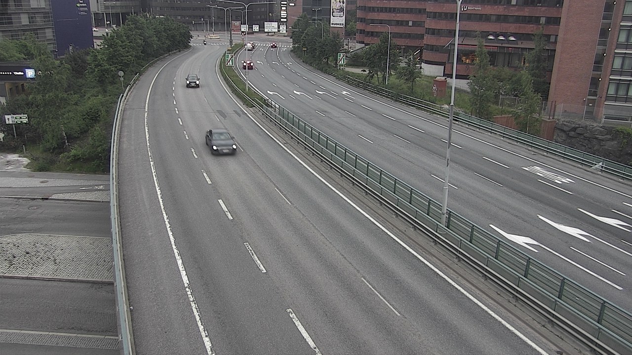 Weather Camera Image Road 51 Helsinki, Ruoholahti, Helsinki, Uusimaa