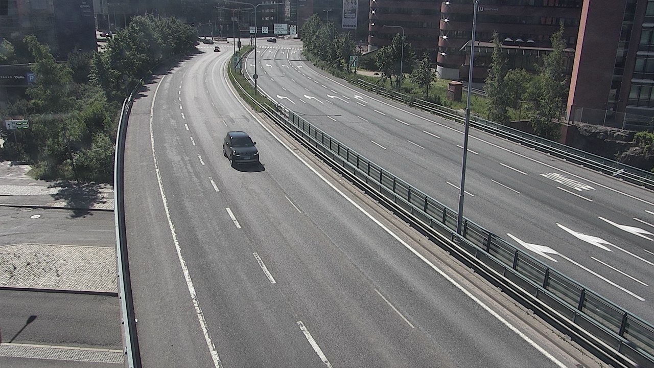 Weather Camera Image Road 51 Helsinki, Ruoholahti, Helsinki, Uusimaa