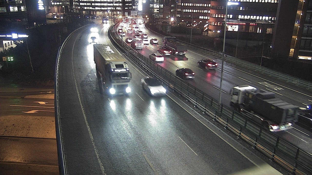 Weather Camera Image Road 51 Helsinki, Ruoholahti, Helsinki, Uusimaa