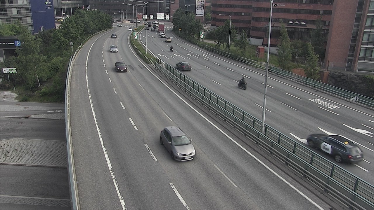 Weather Camera Image Road 51 Helsinki, Ruoholahti, Helsinki, Uusimaa