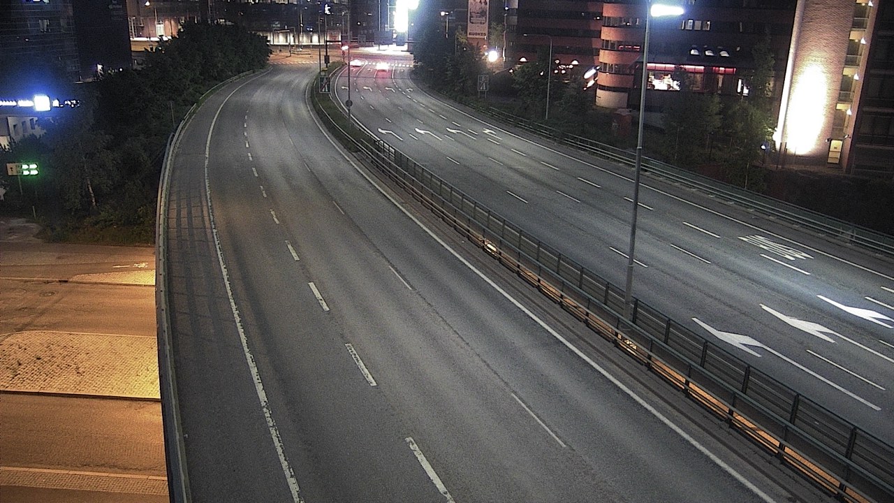 Weather Camera Image Road 51 Helsinki, Ruoholahti, Helsinki, Uusimaa
