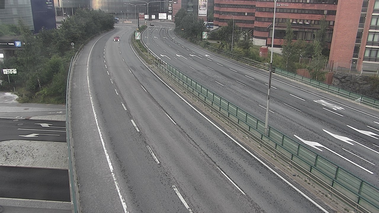 Weather Camera Image Road 51 Helsinki, Ruoholahti, Helsinki, Uusimaa