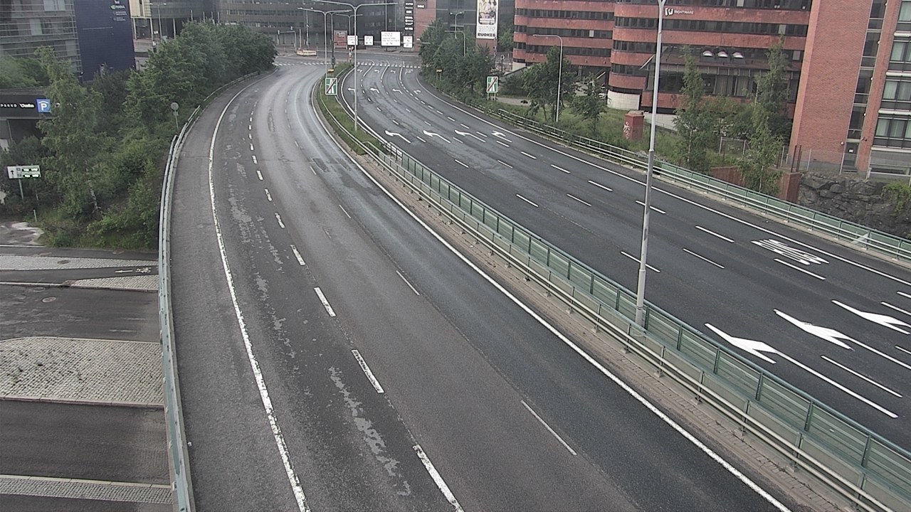 Weather Camera Image Road 51 Helsinki, Ruoholahti, Helsinki, Uusimaa