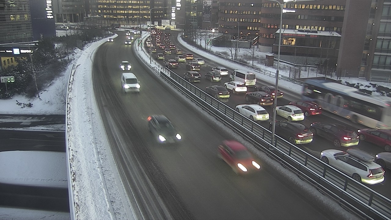 Weather Camera Image Road 51 Helsinki, Ruoholahti, Helsinki, Uusimaa