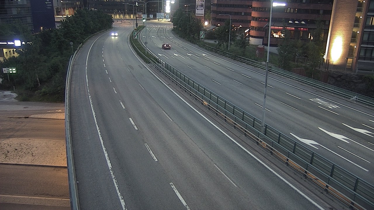 Weather Camera Image Road 51 Helsinki, Ruoholahti, Helsinki, Uusimaa