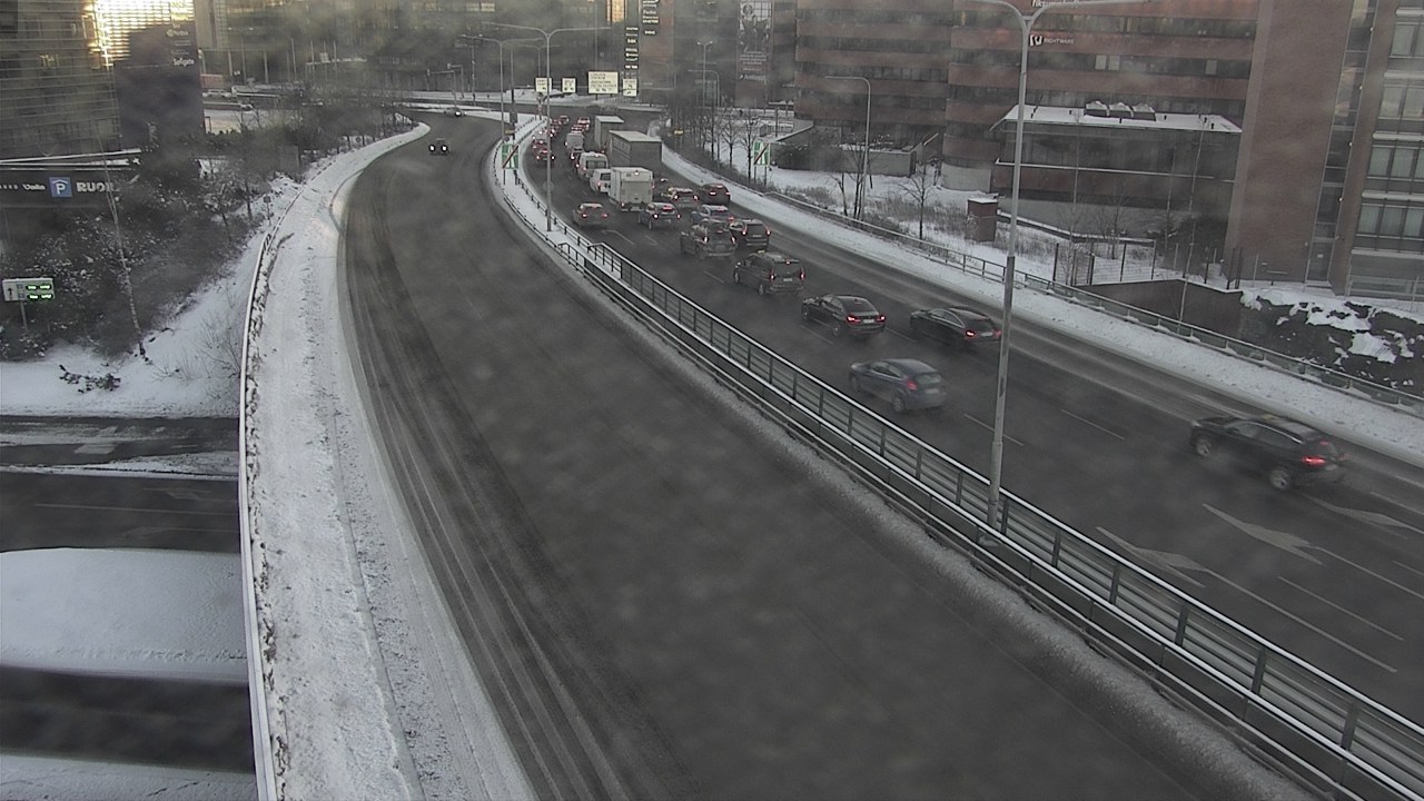 Weather Camera Image Road 51 Helsinki, Ruoholahti, Helsinki, Uusimaa