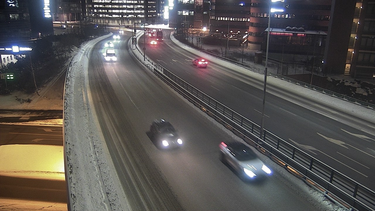 Weather Camera Image Road 51 Helsinki, Ruoholahti, Helsinki, Uusimaa