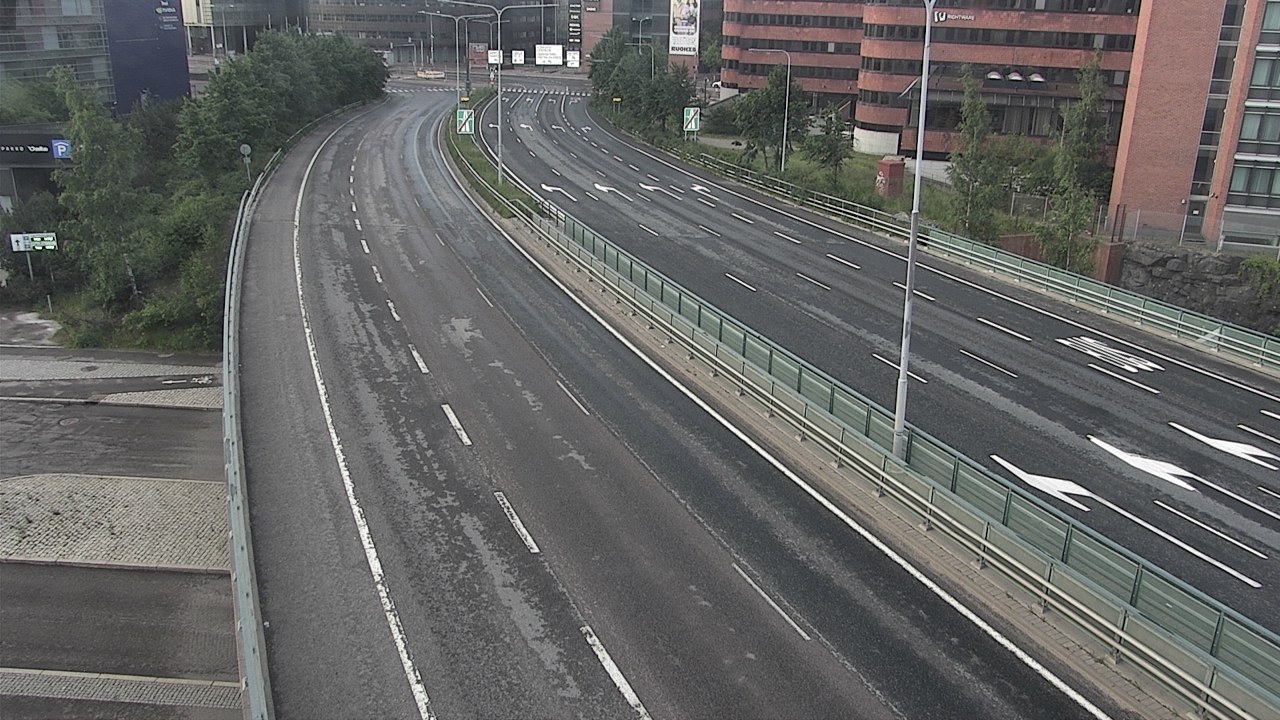 Weather Camera Image Road 51 Helsinki, Ruoholahti, Helsinki, Uusimaa