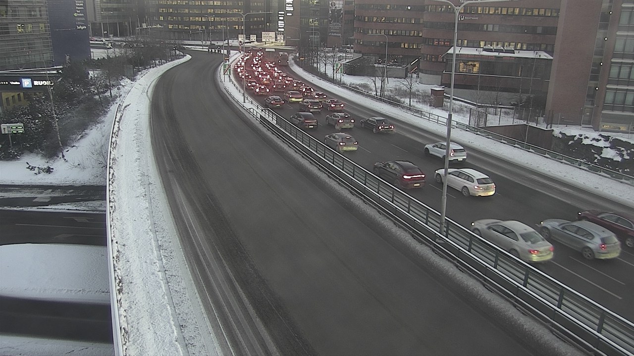Weather Camera Image Road 51 Helsinki, Ruoholahti, Helsinki, Uusimaa