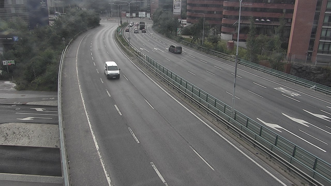 Weather Camera Image Road 51 Helsinki, Ruoholahti, Helsinki, Uusimaa