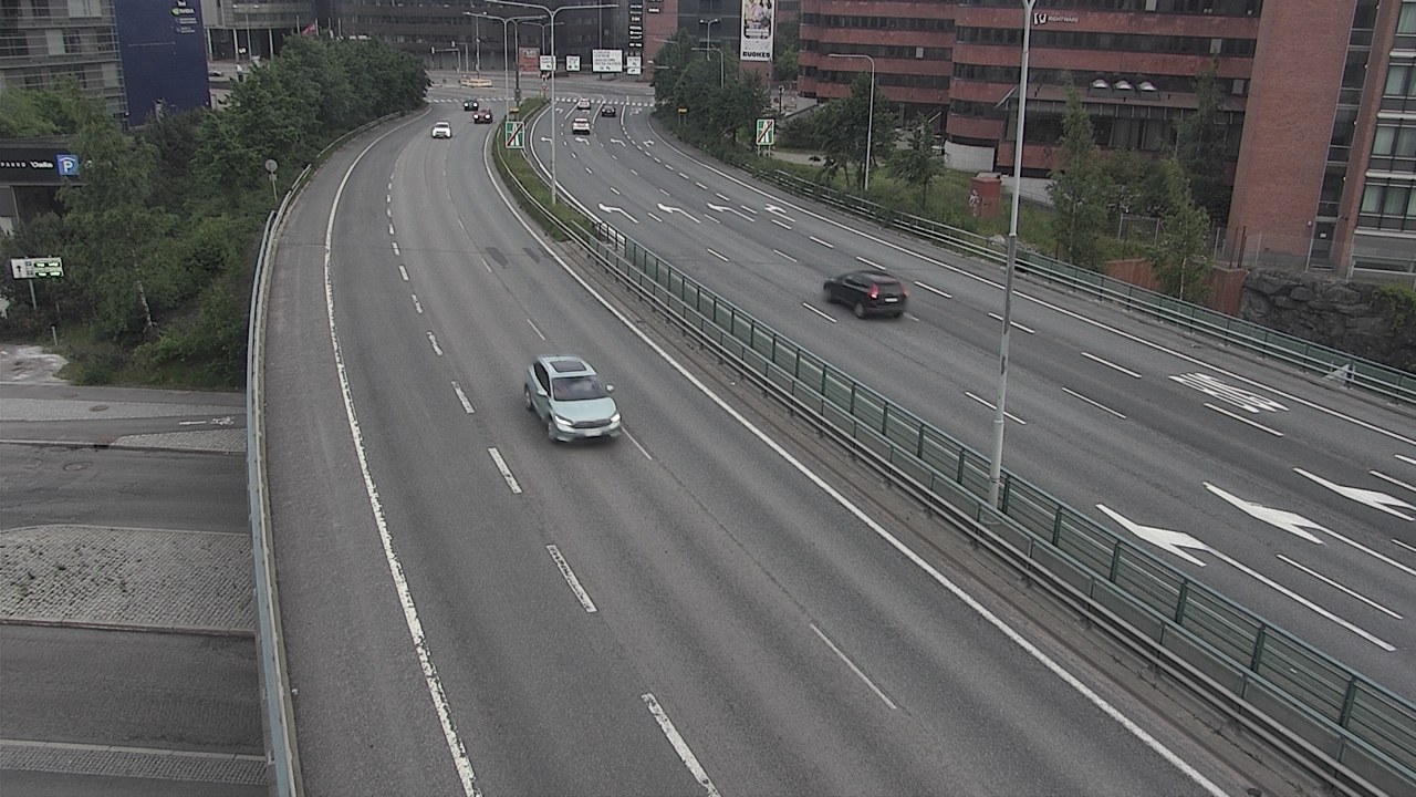 Weather Camera Image Road 51 Helsinki, Ruoholahti, Helsinki, Uusimaa