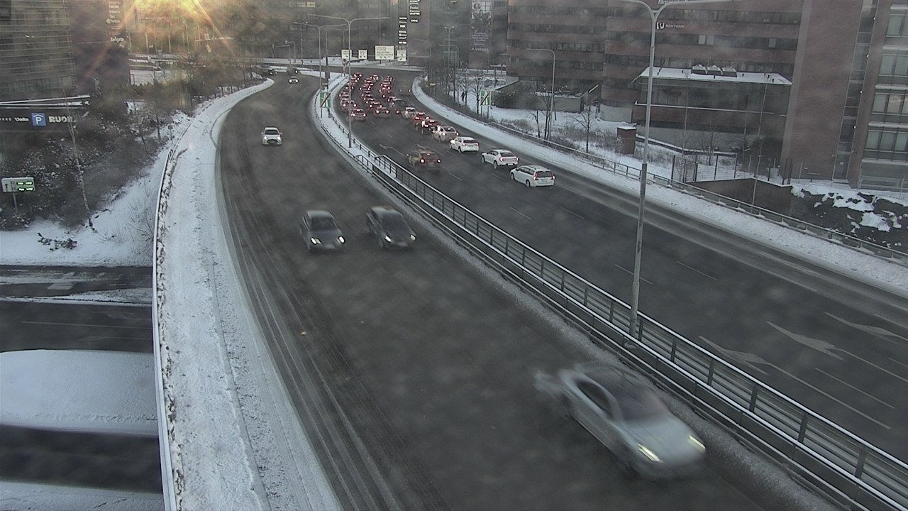 Weather Camera Image Road 51 Helsinki, Ruoholahti, Helsinki, Uusimaa