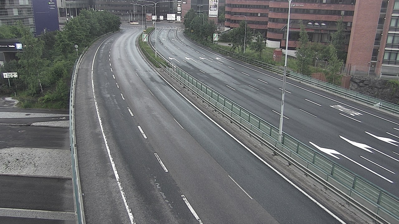 Weather Camera Image Road 51 Helsinki, Ruoholahti, Helsinki, Uusimaa