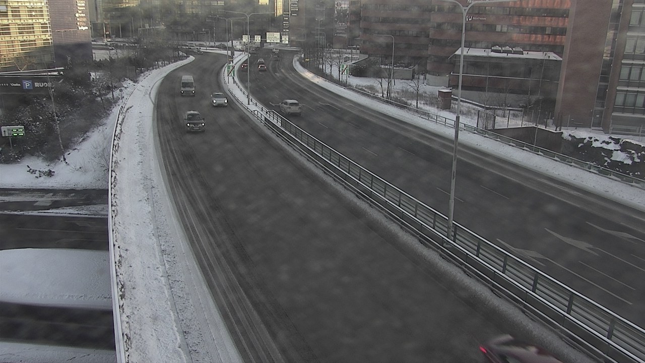 Weather Camera Image Road 51 Helsinki, Ruoholahti, Helsinki, Uusimaa