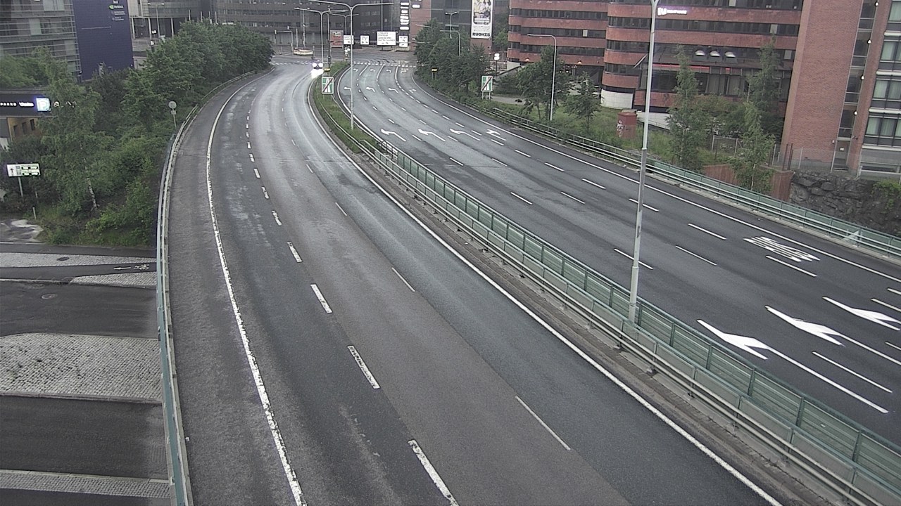 Weather Camera Image Road 51 Helsinki, Ruoholahti, Helsinki, Uusimaa