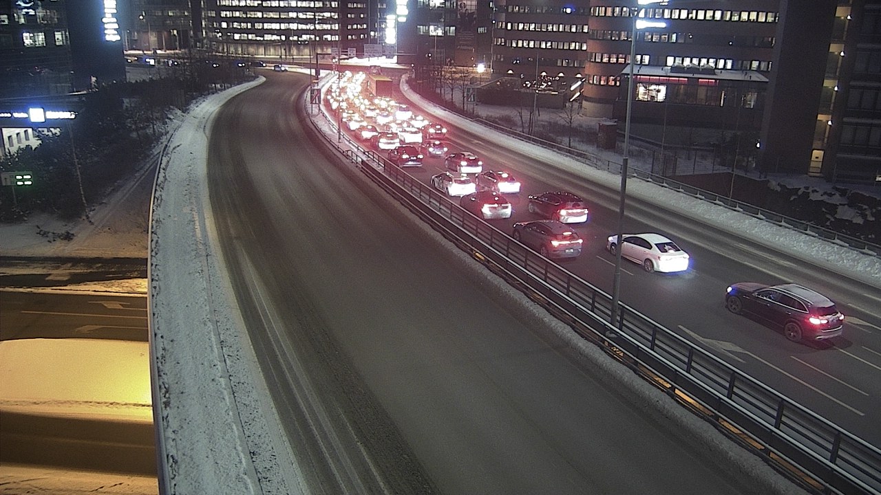 Weather Camera Image Road 51 Helsinki, Ruoholahti, Helsinki, Uusimaa