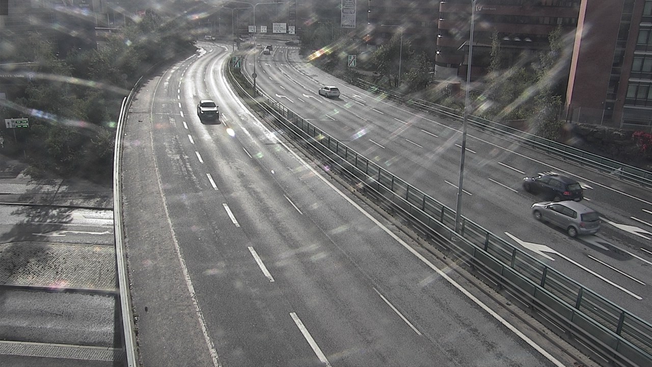 Weather Camera Image Road 51 Helsinki, Ruoholahti, Helsinki, Uusimaa