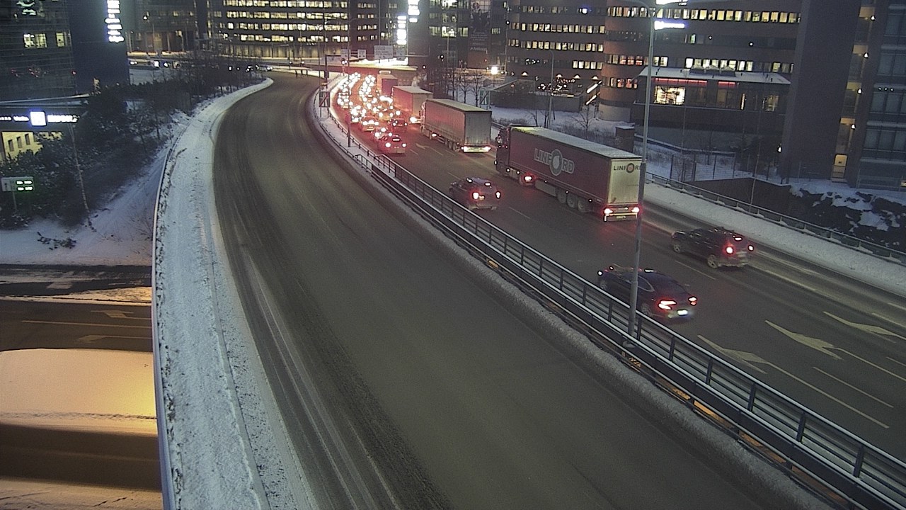 Weather Camera Image Road 51 Helsinki, Ruoholahti, Helsinki, Uusimaa