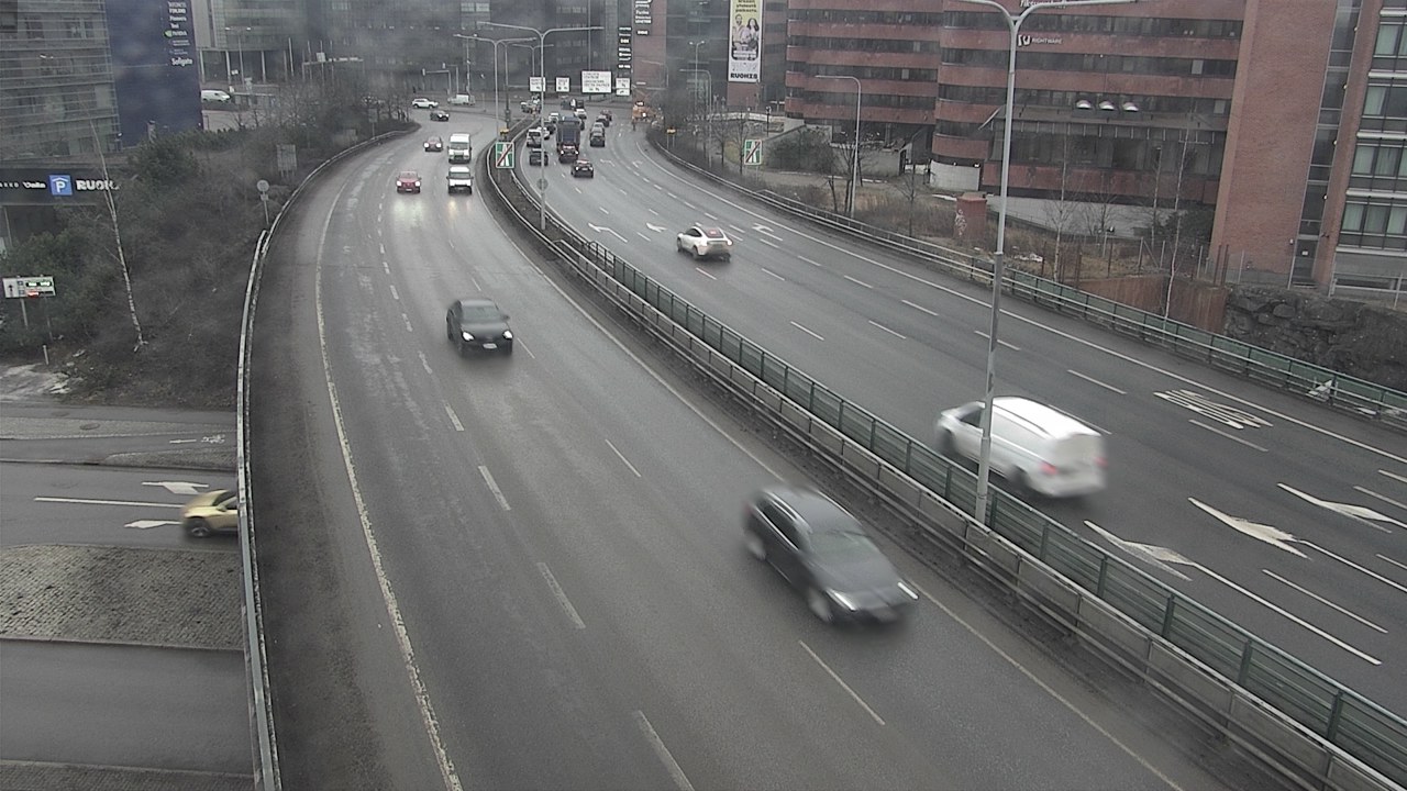 Weather Camera Image Road 51 Helsinki, Ruoholahti, Helsinki, Uusimaa