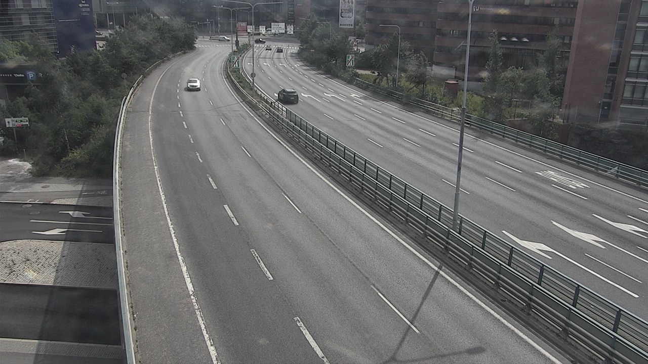 Weather Camera Image Road 51 Helsinki, Ruoholahti, Helsinki, Uusimaa