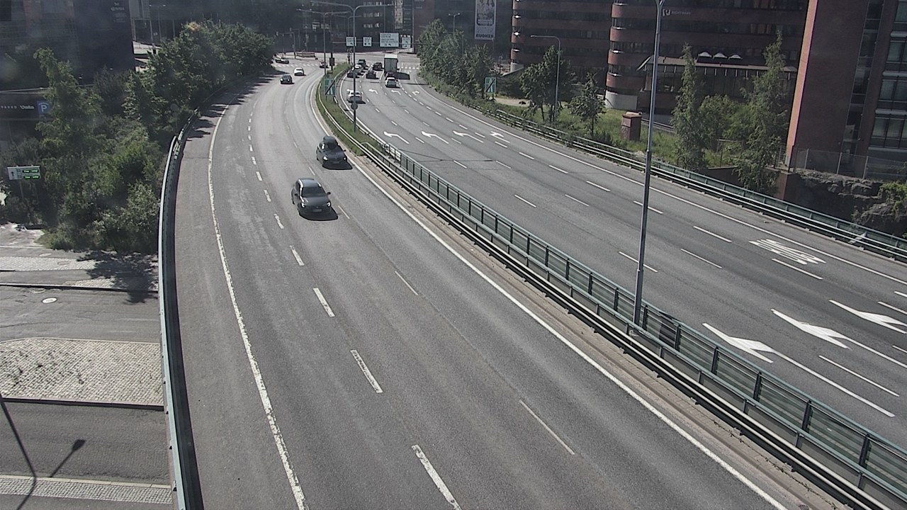 Weather Camera Image Road 51 Helsinki, Ruoholahti, Helsinki, Uusimaa