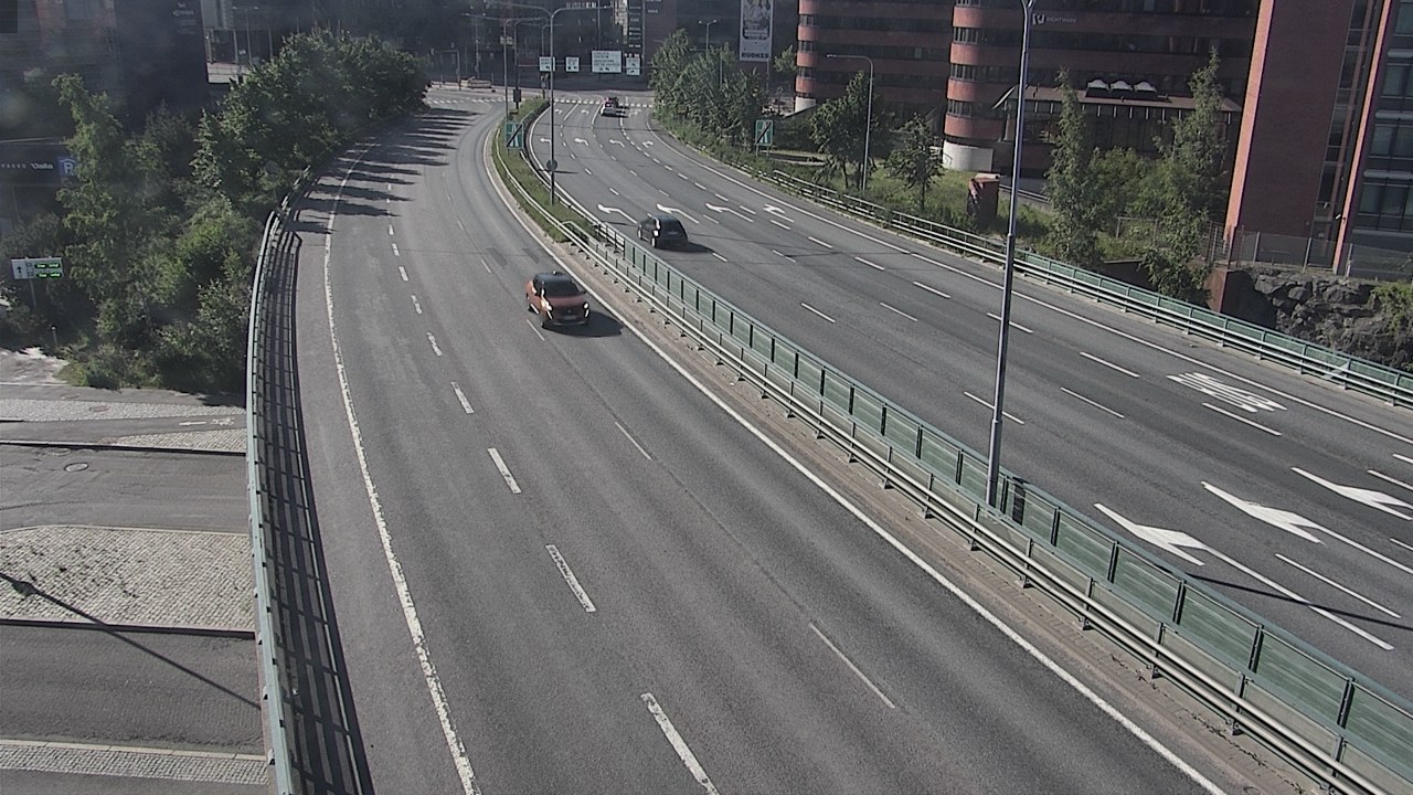 Weather Camera Image Road 51 Helsinki, Ruoholahti, Helsinki, Uusimaa