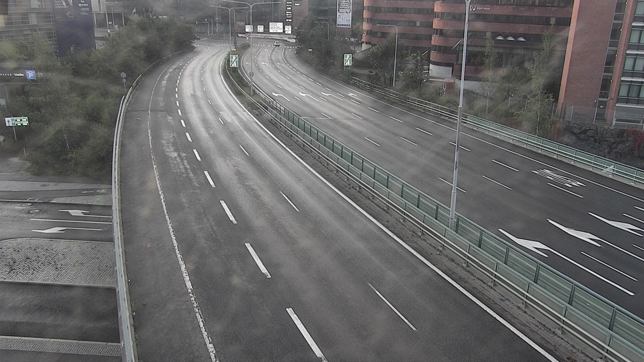 Weather Camera Image Road 51 Helsinki, Ruoholahti, Helsinki, Uusimaa